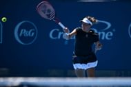 Tatjana Maria at the Cincinnati Open 2025. (Photo: Getty)